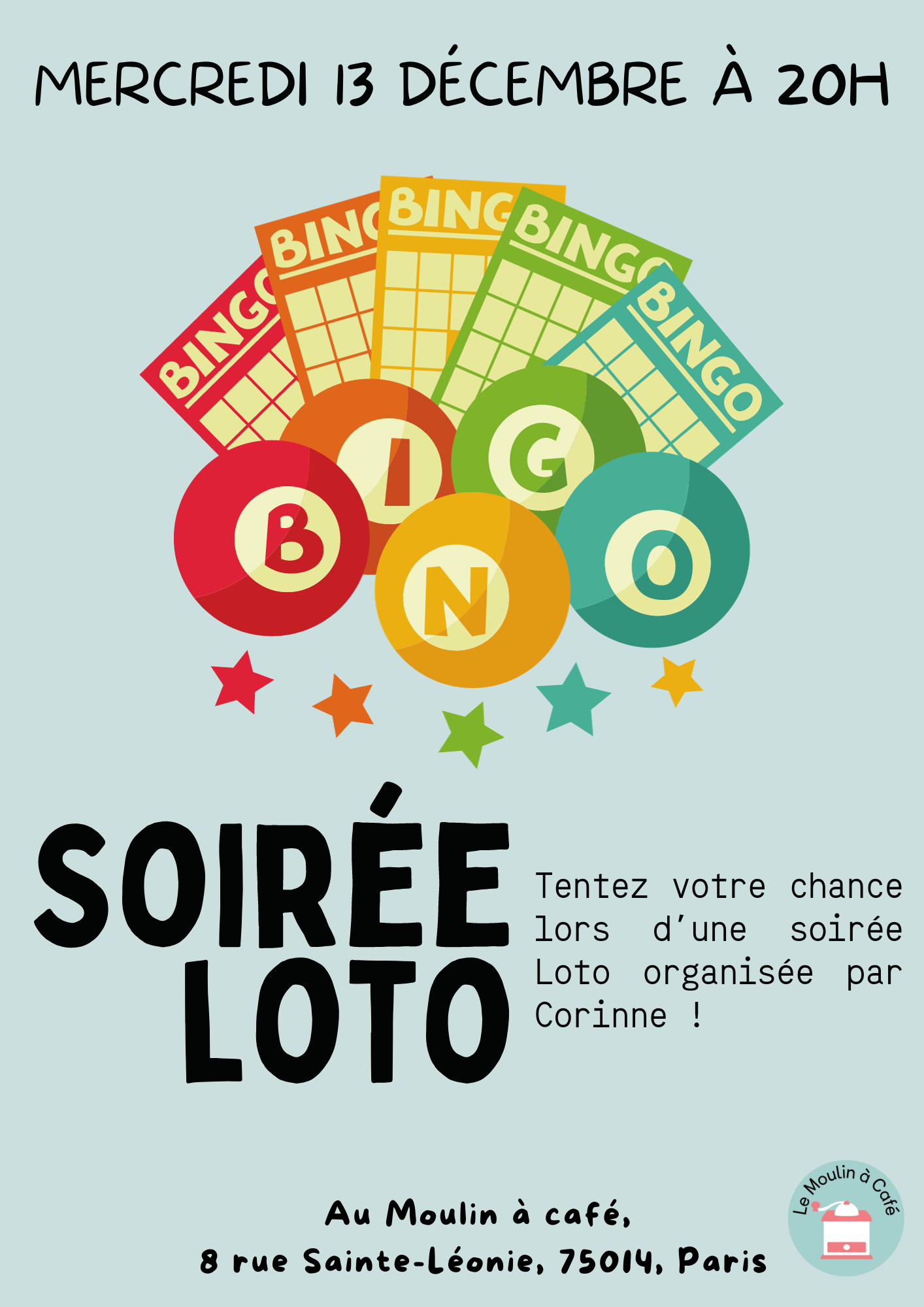 Soirée Loto – Bienvenue au Moulin à Café